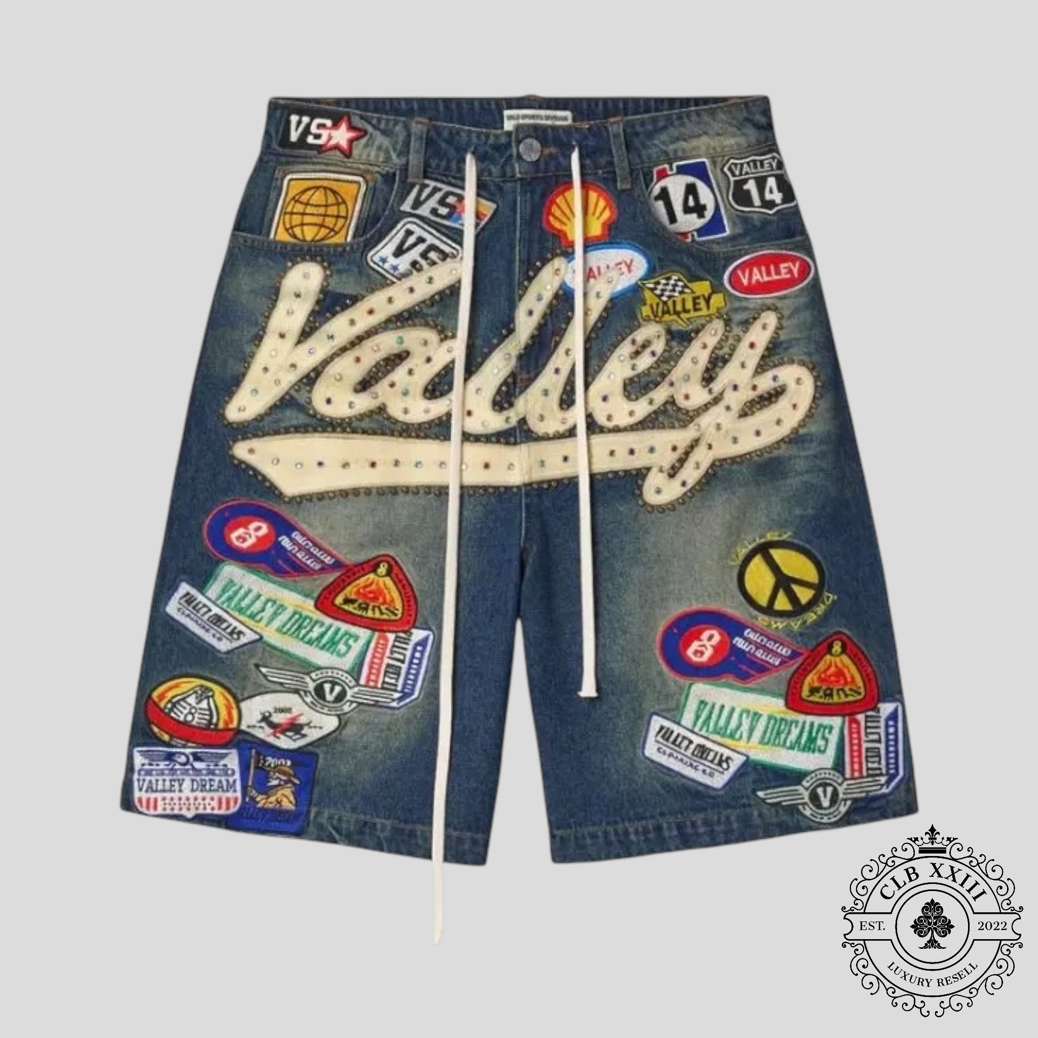 Vale Men's 1980s Skittles Jorts