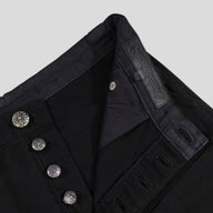 Chrome Hearts Double Knee Carpenter Pants in Black