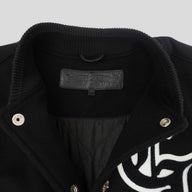Chrome Hearts Eagle Patch Varsity Jacket