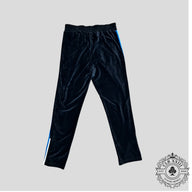 Palm Angels Rainbow Chenille Track Pants in Black