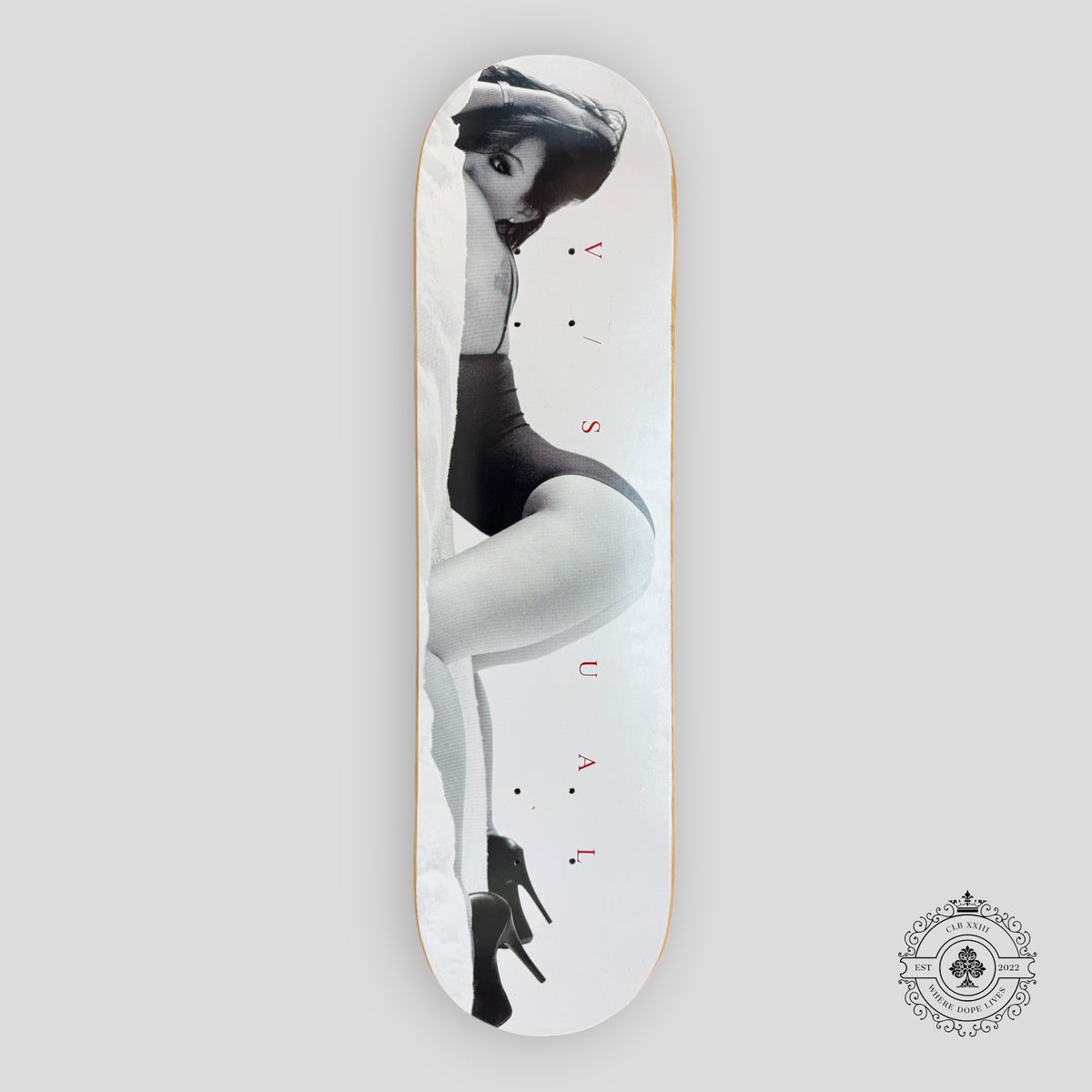 Asa Akira Arch V/sual Skate Deck