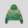 Vale Spearmint Zip Up in Green