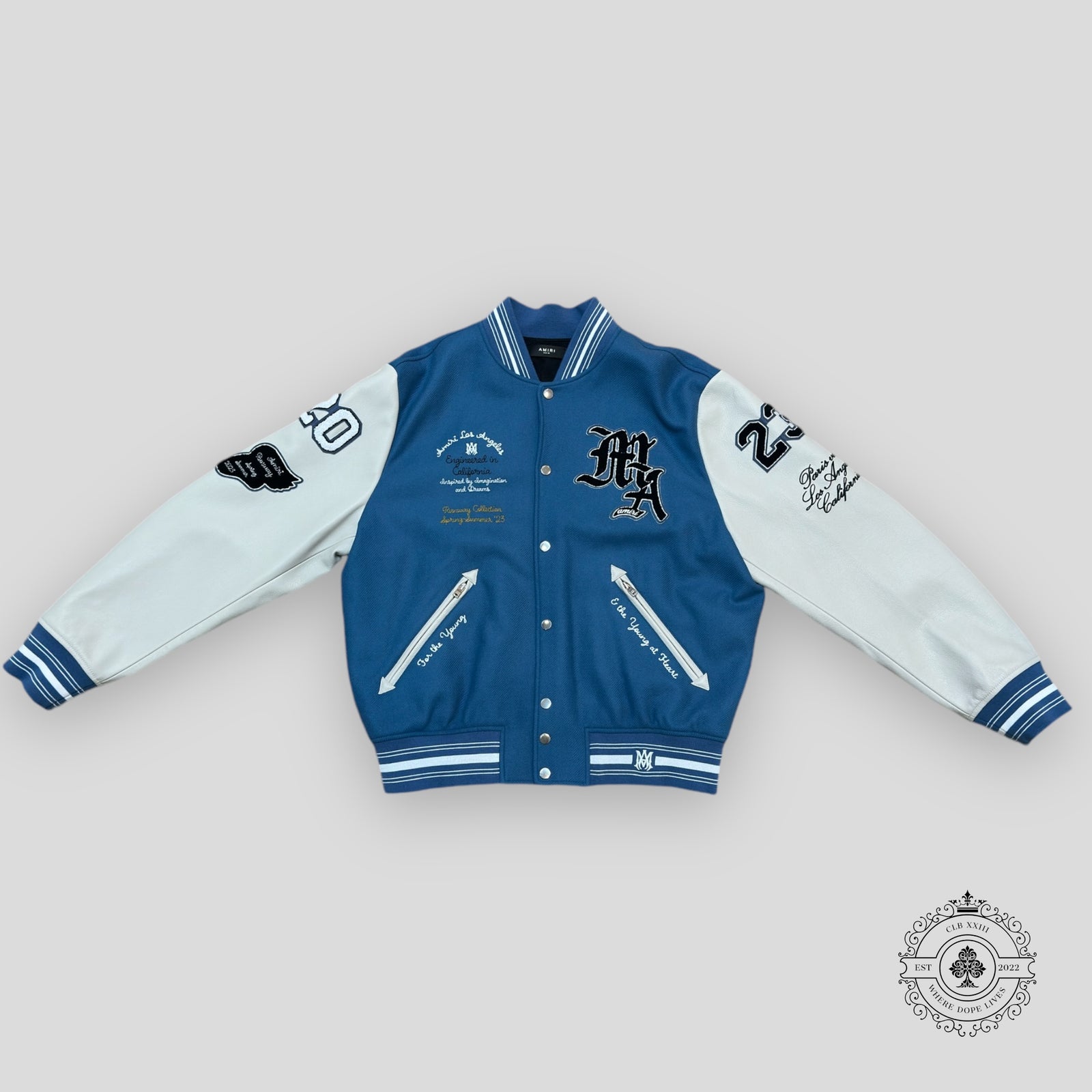 Amiri Oversized Varsity Jacket