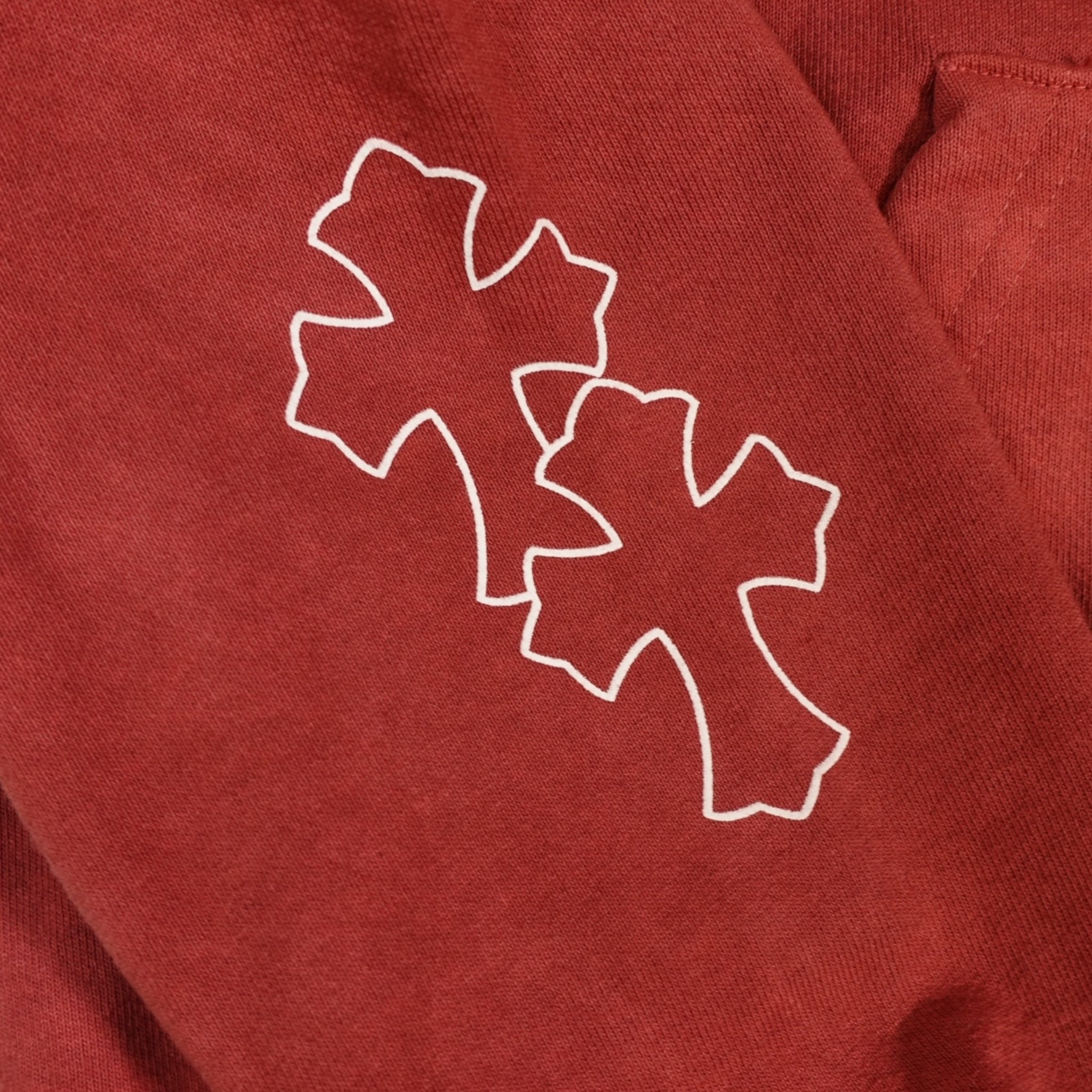 Chrome Hearts Certified Chrome Hoodie in Red