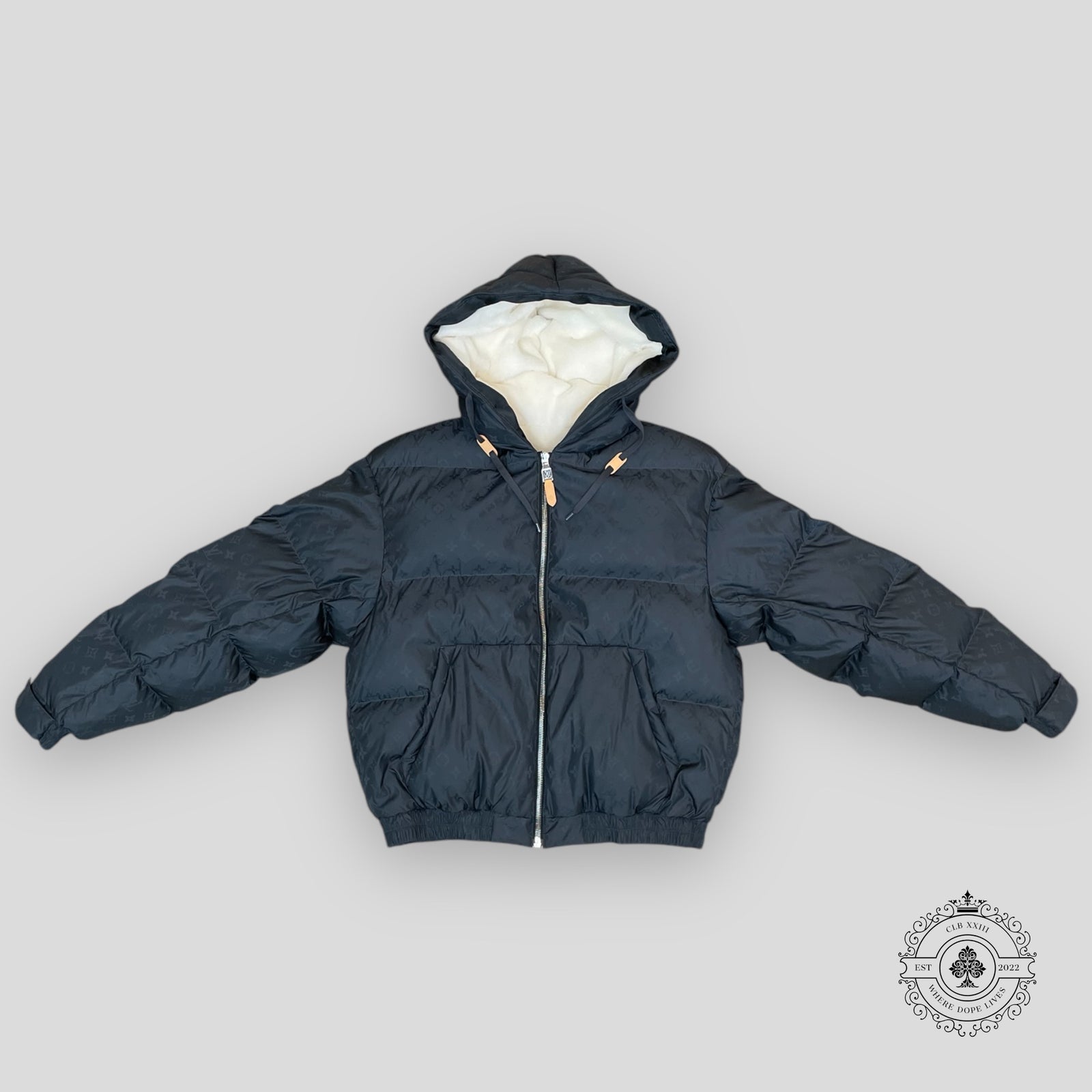 Louis Vuitton Monogram Graphic Down Jacket