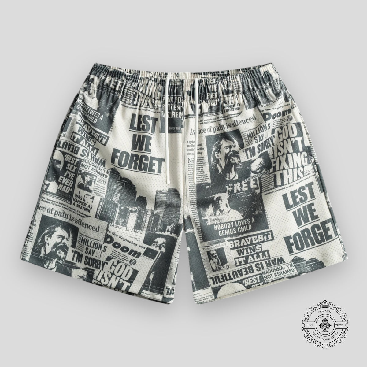 Bravest Studios News Shorts in White