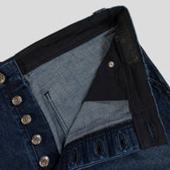 Chrome Hearts Double Turbo Diesel Carpenter Pants in Dark Wash