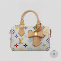 Louis Vuitton x Takashi Murakami Nano Speedy in White