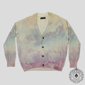 Amiri Watercolor Cardigan in Multicolor
