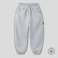 GV Gallery Lil Leon Scrunch Sweatpants In Grey