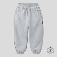 GV Gallery Lil Leon Scrunch Sweatpants In Grey