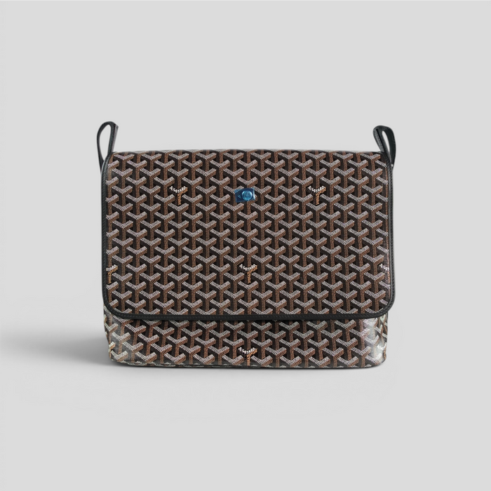 Goyard Capetein MM Messenger Bag in Black