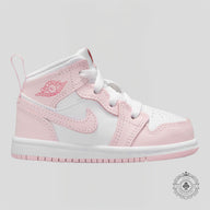 Air Jordan 1 Mid Pink Foam Fire Red (TD)