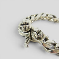 Chrome Hearts Rolling Stones Lobster Clasp Bracelet
