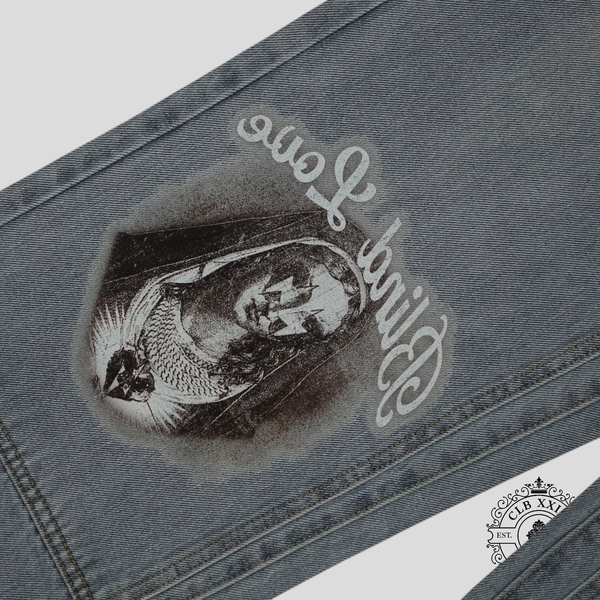 Blind Love Mary Carpenter Jeans in Light Wash