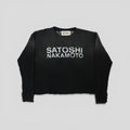 Satoshi Nakamoto Thermal Shirt in Black