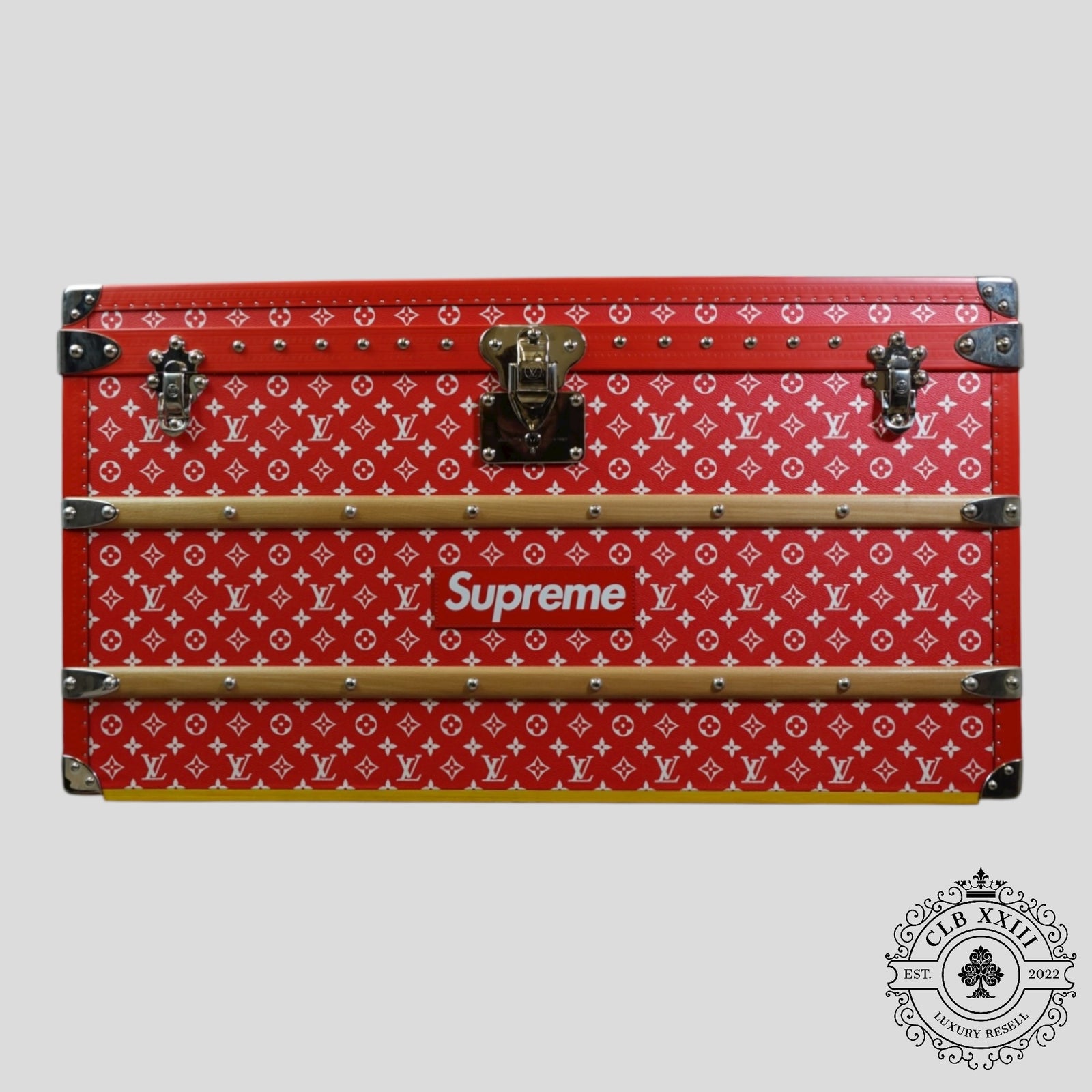 Louis Vuitton X Supreme Trunk