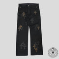 Chrome Hearts Cross Patch Chino Pants in Black/Camo