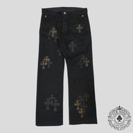 Chrome Hearts Cross Patch Chino Pants in Black/Camo