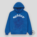 Sp5der Legacy Hoodie in Blue