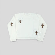 Chrome Hearts Leopard Patch Crewneck