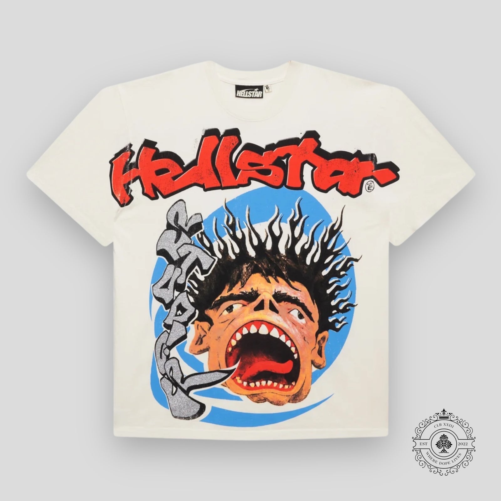 Hellstar Studios Screaming Kid Tee in White