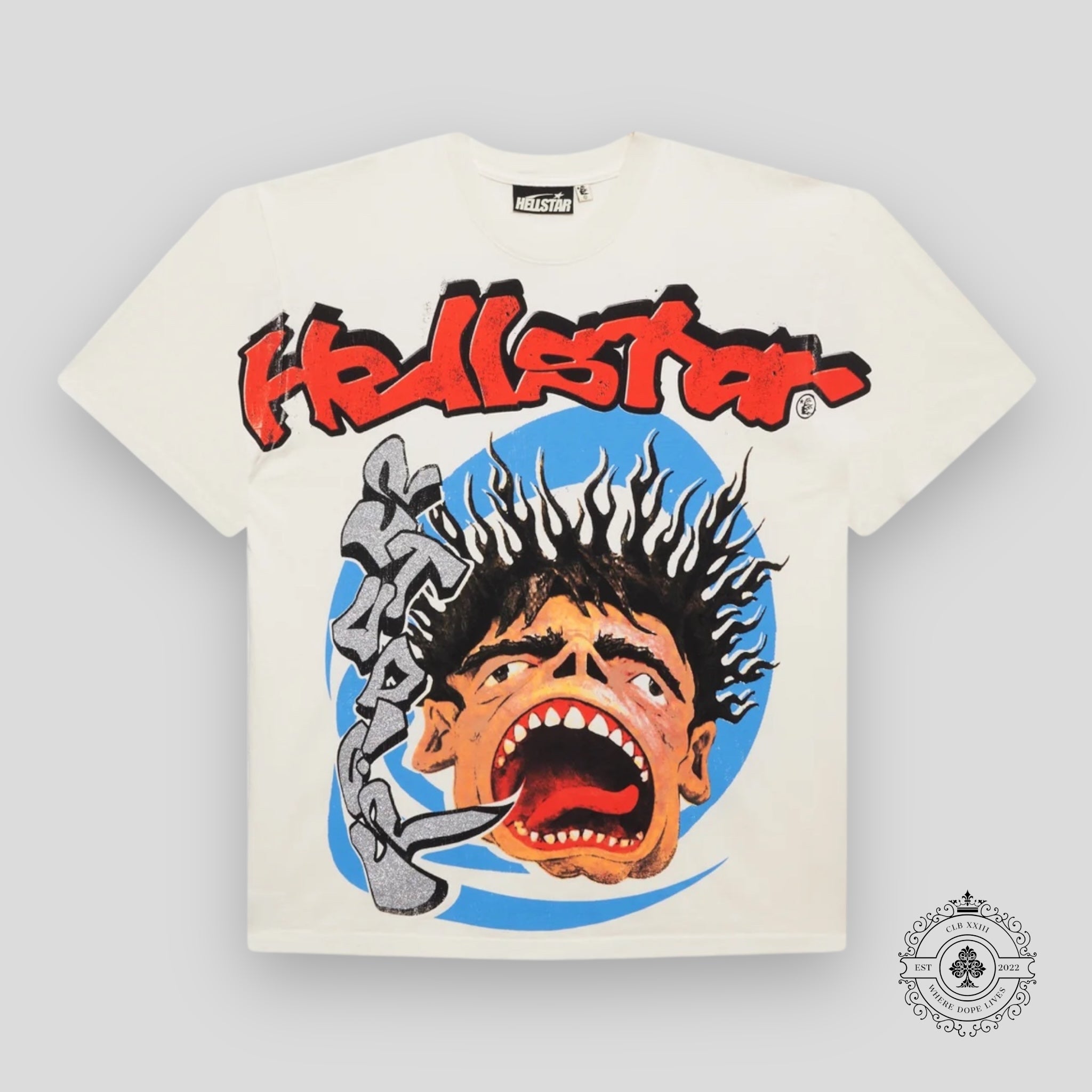 Hellstar Studios Screaming Kid Tee in White