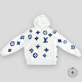 Louis Vuitton Mink Fur Zipped Hoodie