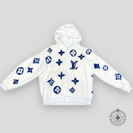 Louis Vuitton Mink Fur Zipped Hoodie