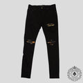 Amiri Aloha Patch Jeans in Black