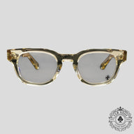 Chrome Hearts Jenna Tail Yea Glasses in Clear/Gold