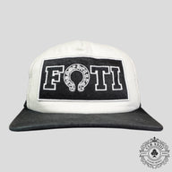 Chrome Hearts Foti Patch Trucker Hat in White
