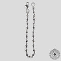 Chrome Hearts Dice & Cross Ball Wallet Chain