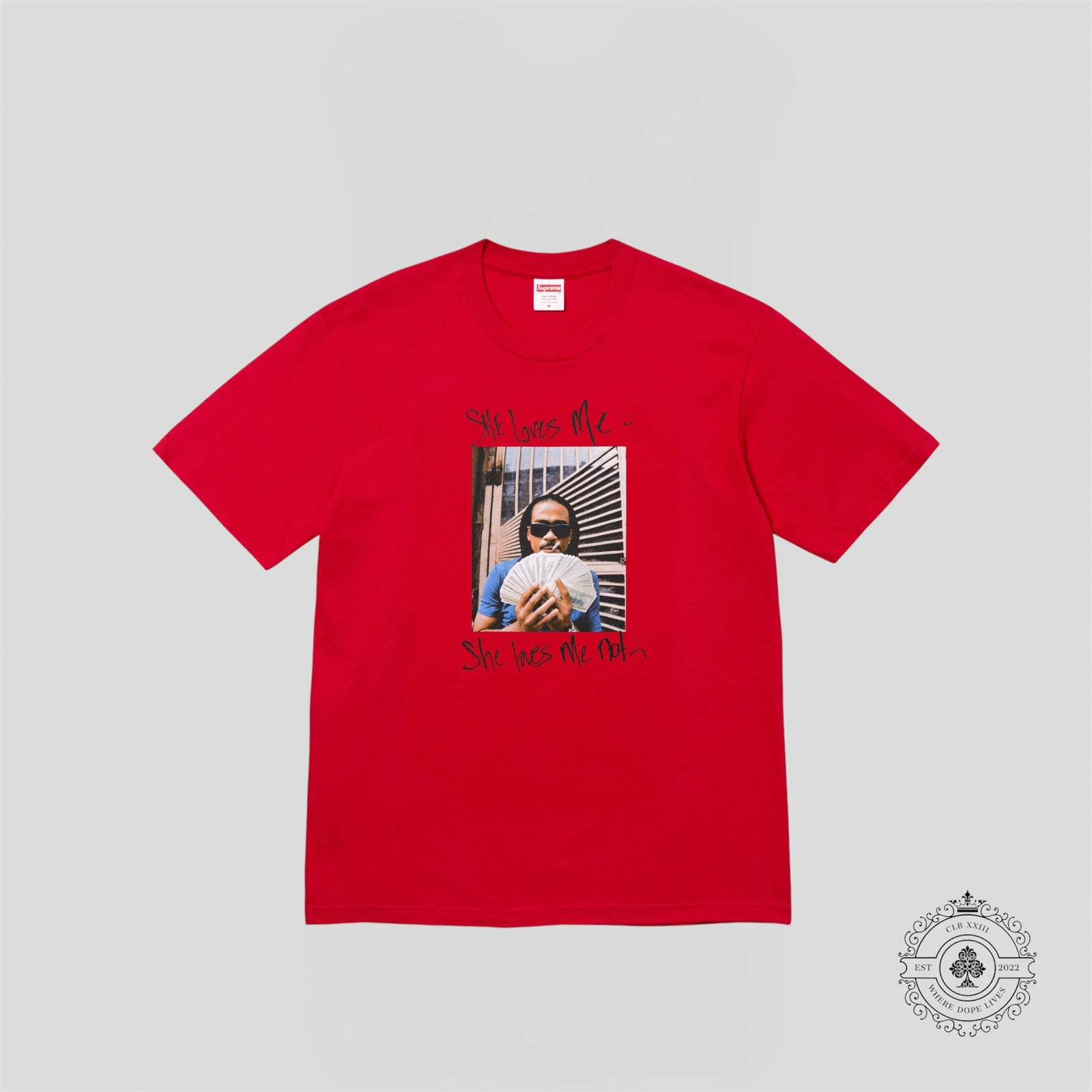 Supreme Max B T-Shirt in Red