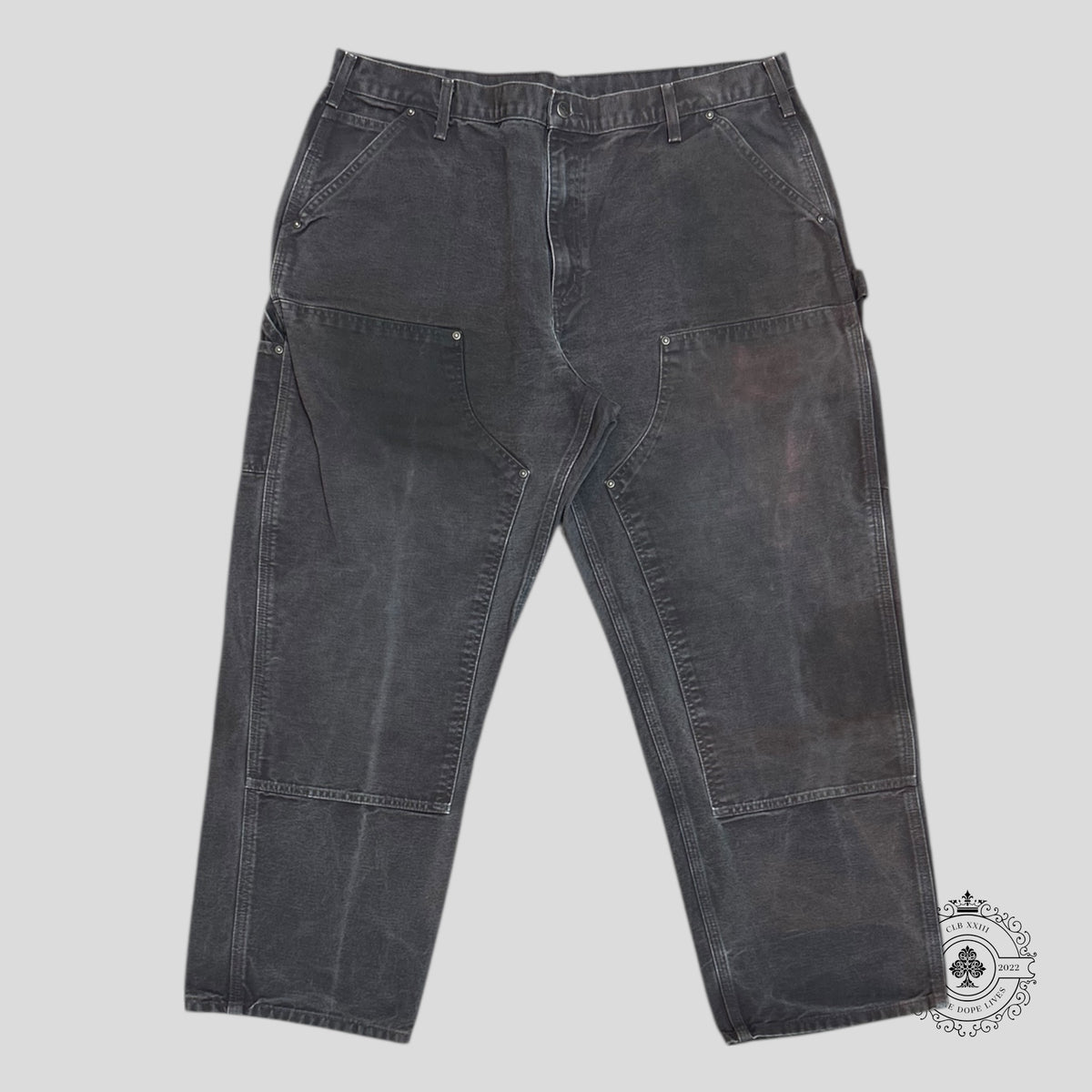 Carhartt Double Knee Carpenter Pants in Brown