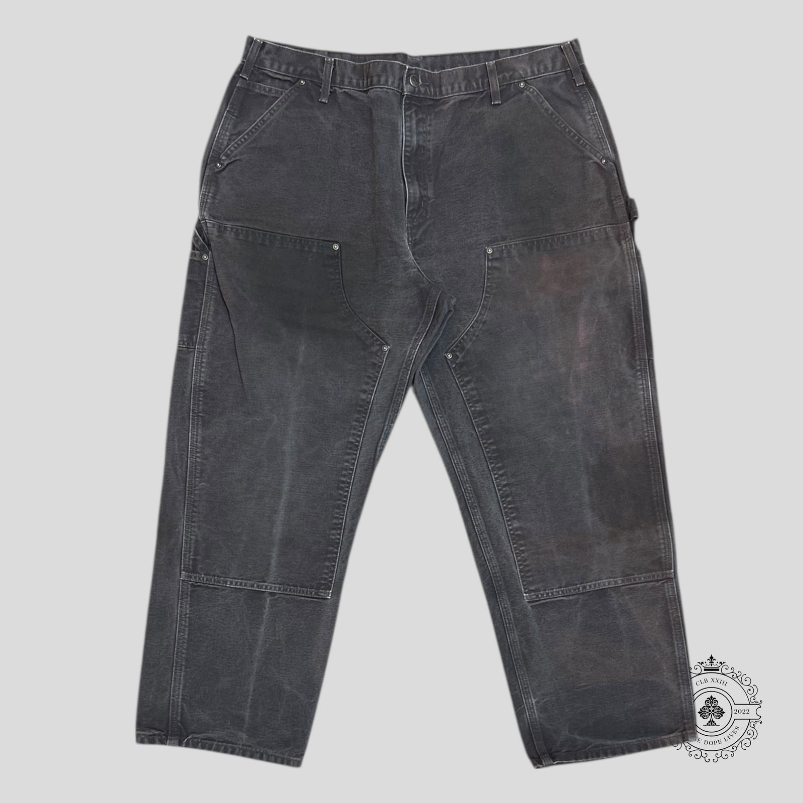 Carhartt Double Knee Carpenter Pants in Brown