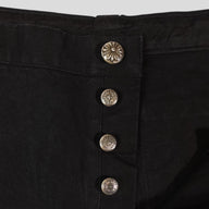 Chrome Hearts 13 Cross Patch Carpenter Shorts in Black