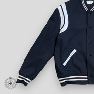 Saint Laurent Varsity Teddy Jacket in Black