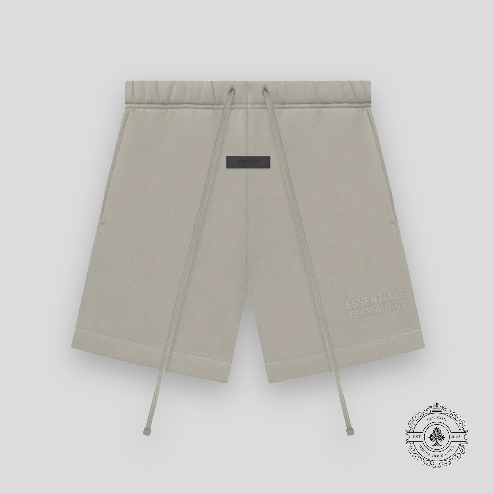 Fear of God Essentials Sweat Shorts in Seal