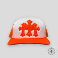 Chrome Hearts Miami Exclusive Trucker Hat in Orange