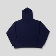 Celine Knit Hoodie in Navy