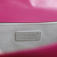 Chanel Lambskin Quilted Medium Boy Play Bag in Pink
