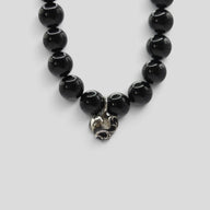 Chrome Hearts 6MM Vine Heart Bead Bracelet