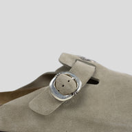 Chrome Hearts Birkenstocks in Taupe