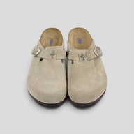 Chrome Hearts Birkenstocks in Taupe