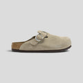 Chrome Hearts Birkenstocks in Taupe