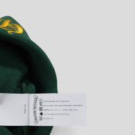 Chrome Hearts CH Logo Beanie in Green / Yellow