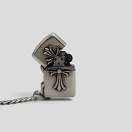 Chrome Hearts Cemetery Cross Zippo Lighter