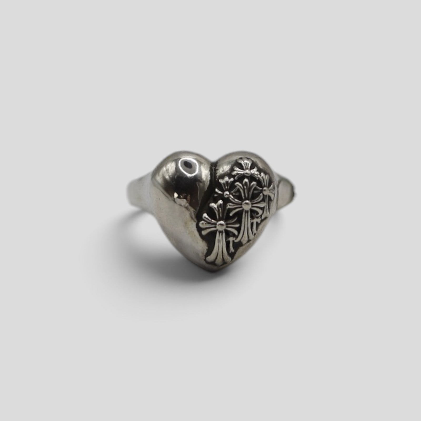 Chrome Hearts Cemetery Heart Ring