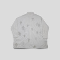 Chrome Hearts Cross Patch Button Up in White